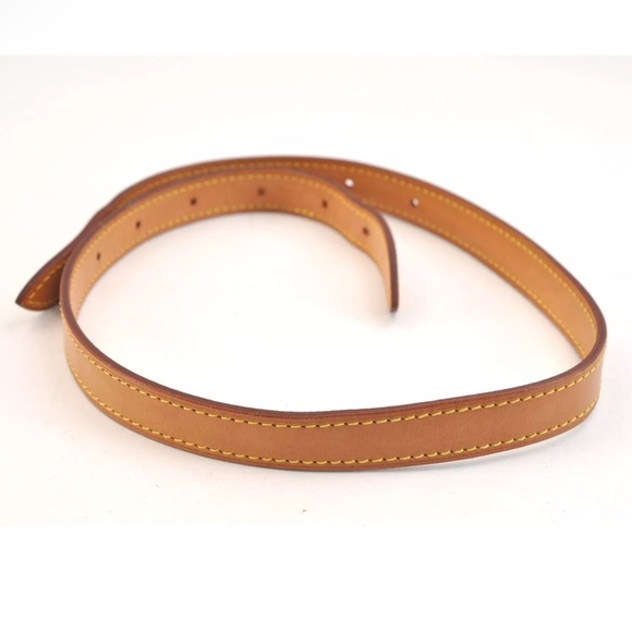 2 Louis Vuitton Straps Replacement Vaschetta Leather Shoulder For GM Bag 31.9” - Picture 10 of 16